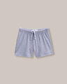 Short Cintura Elástica,AZUL P1